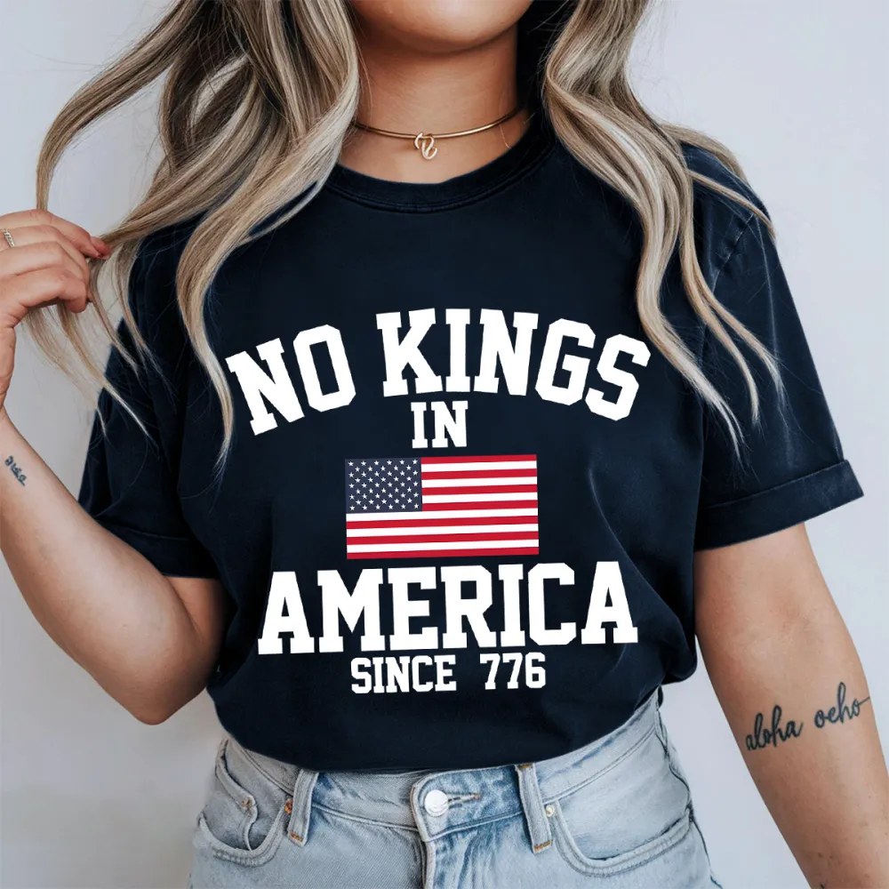 No Kings In America Tee