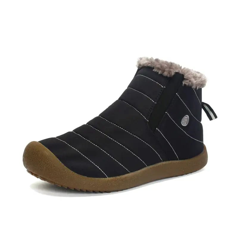 Cilool Women Warm Shoes Waterproof Non-slip Snow Boots