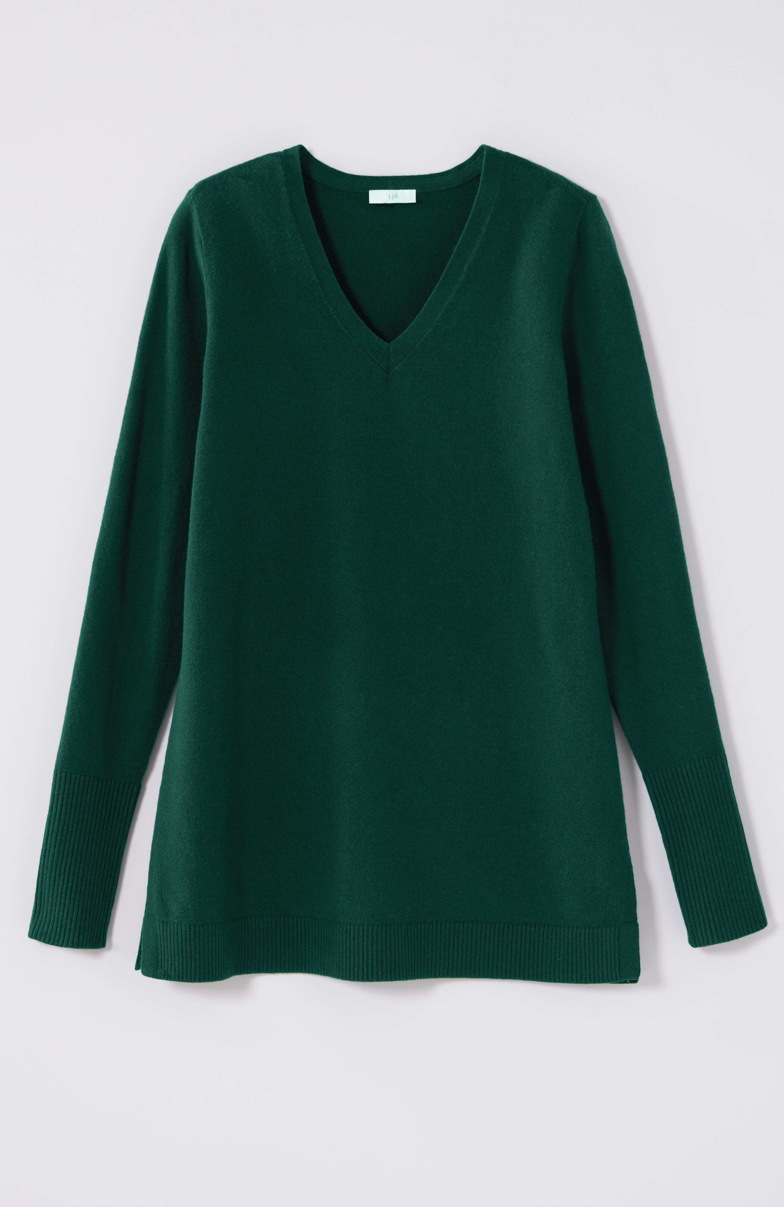V-Neck Sweater Tunic