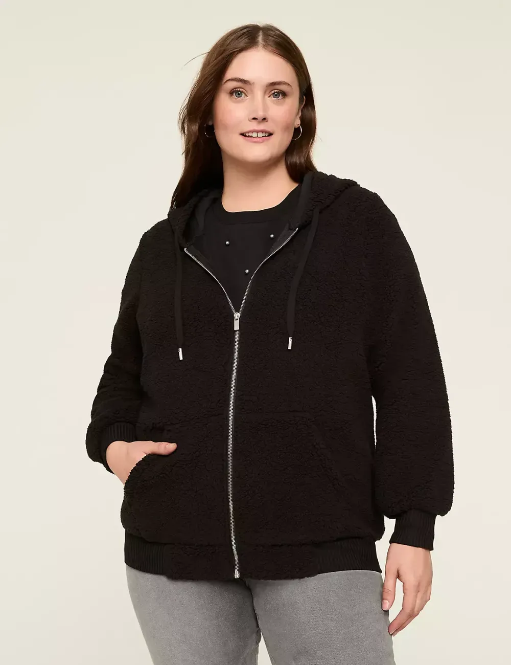 Sherpa Full-Zip Hoodie
