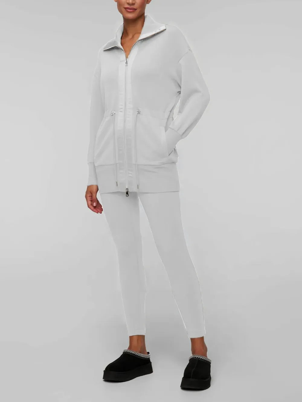 Turtleneck Casual Zipper Track Suit
