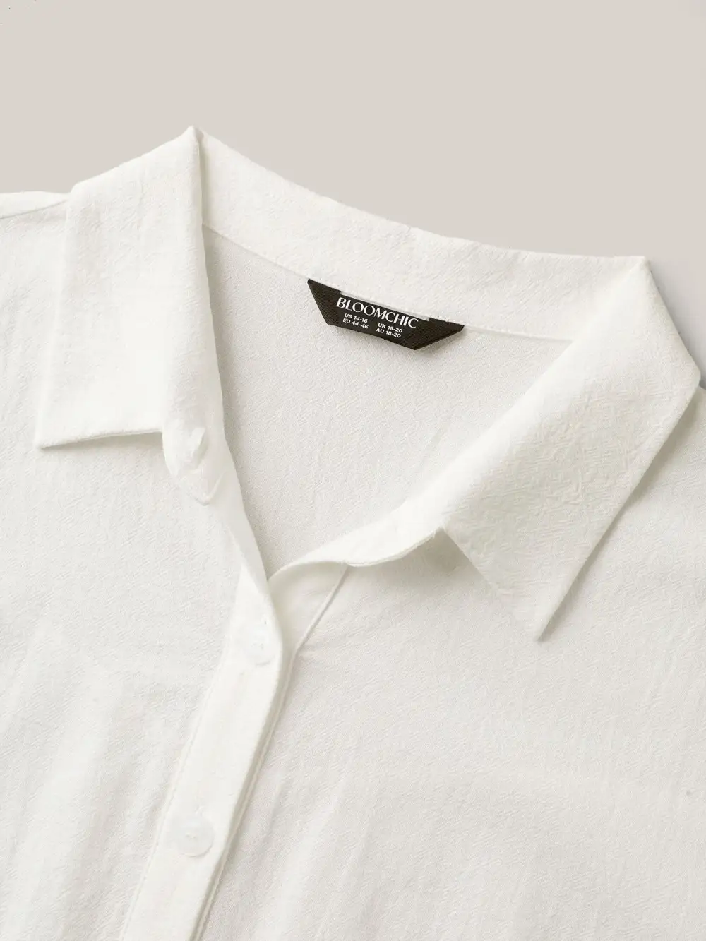 Pure Cotton Ruffled Puffy Sleeve Blouse