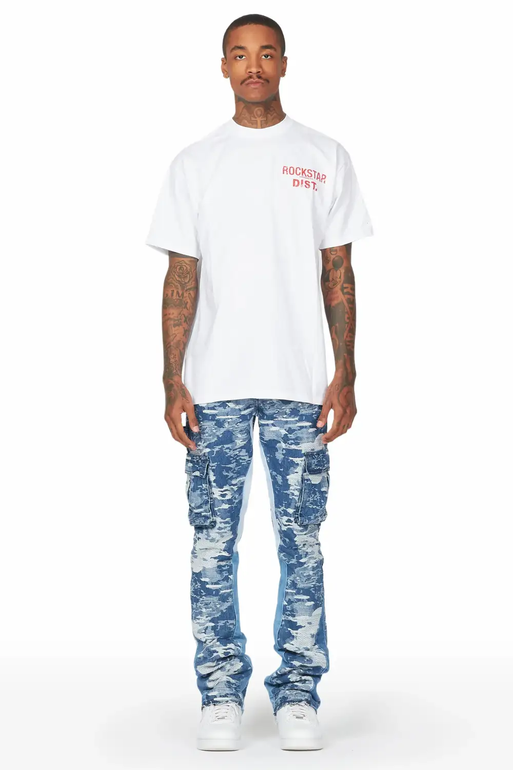 Jaxson Blue Stacked Jean