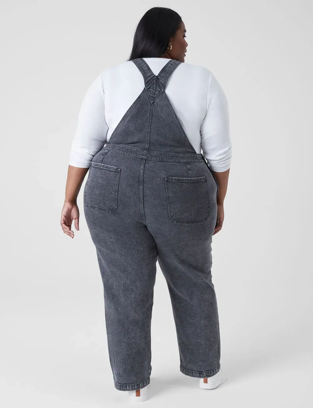 Straight Leg Denim Overall