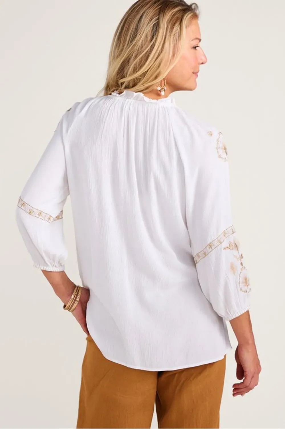 Quinby Gauze Top
