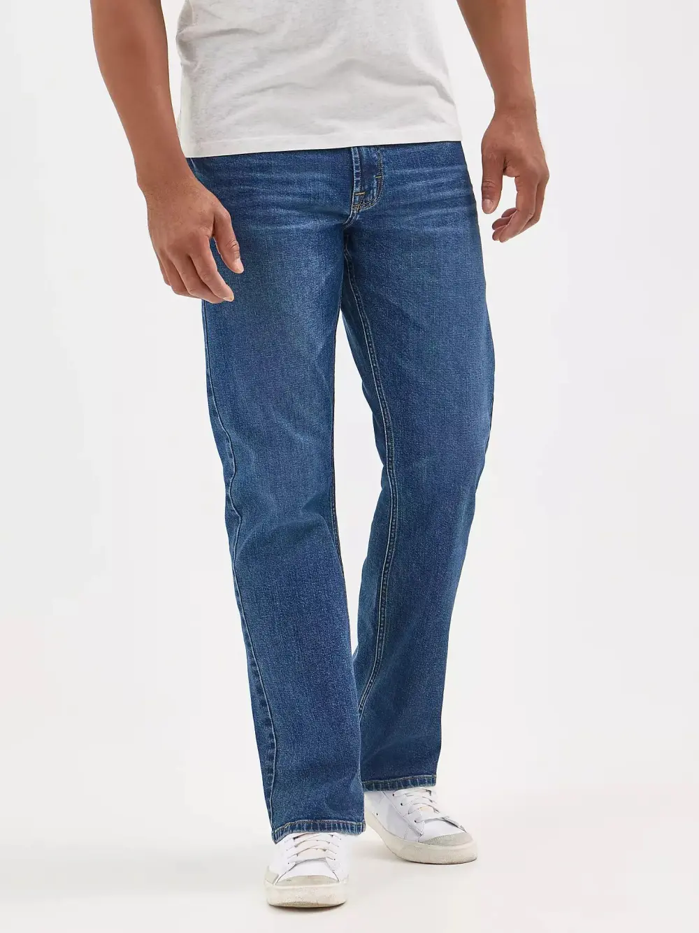 WRANGLER MEN'S FIVE STAR PREMIUM FLEX RELAXED FIT BOOTCUT JEAN IN LIVINGSTON