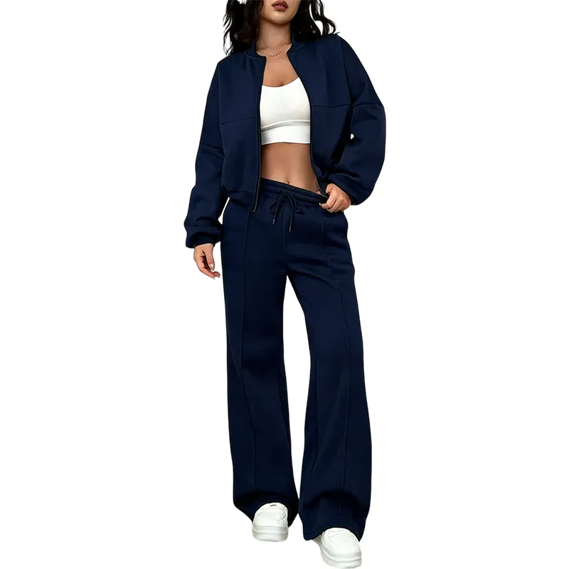 Limited Women's Zipper Jacket & Pants Set