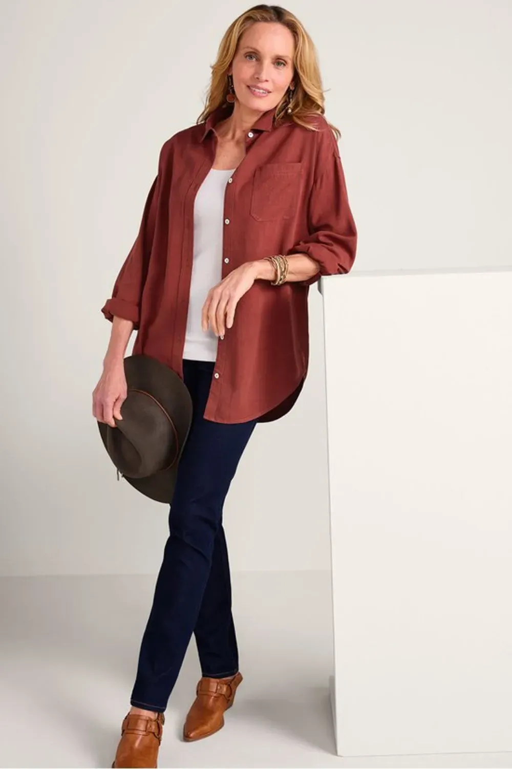 Je Veux Long Sleeve Big Shirt