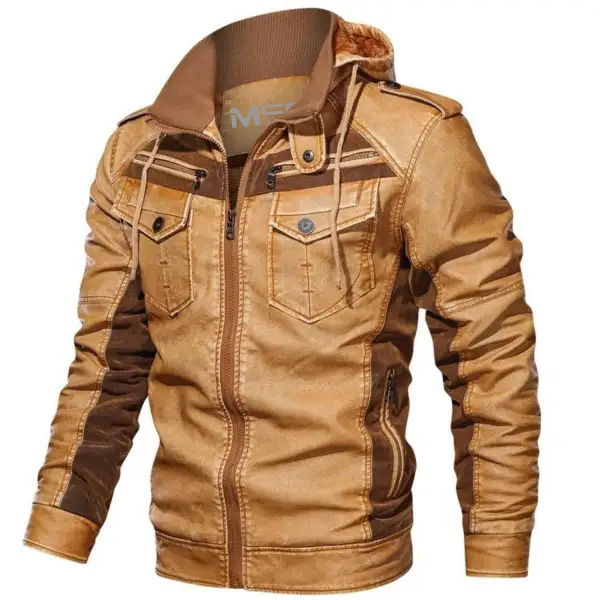 'Mohawk Rogue' Leather Jacket