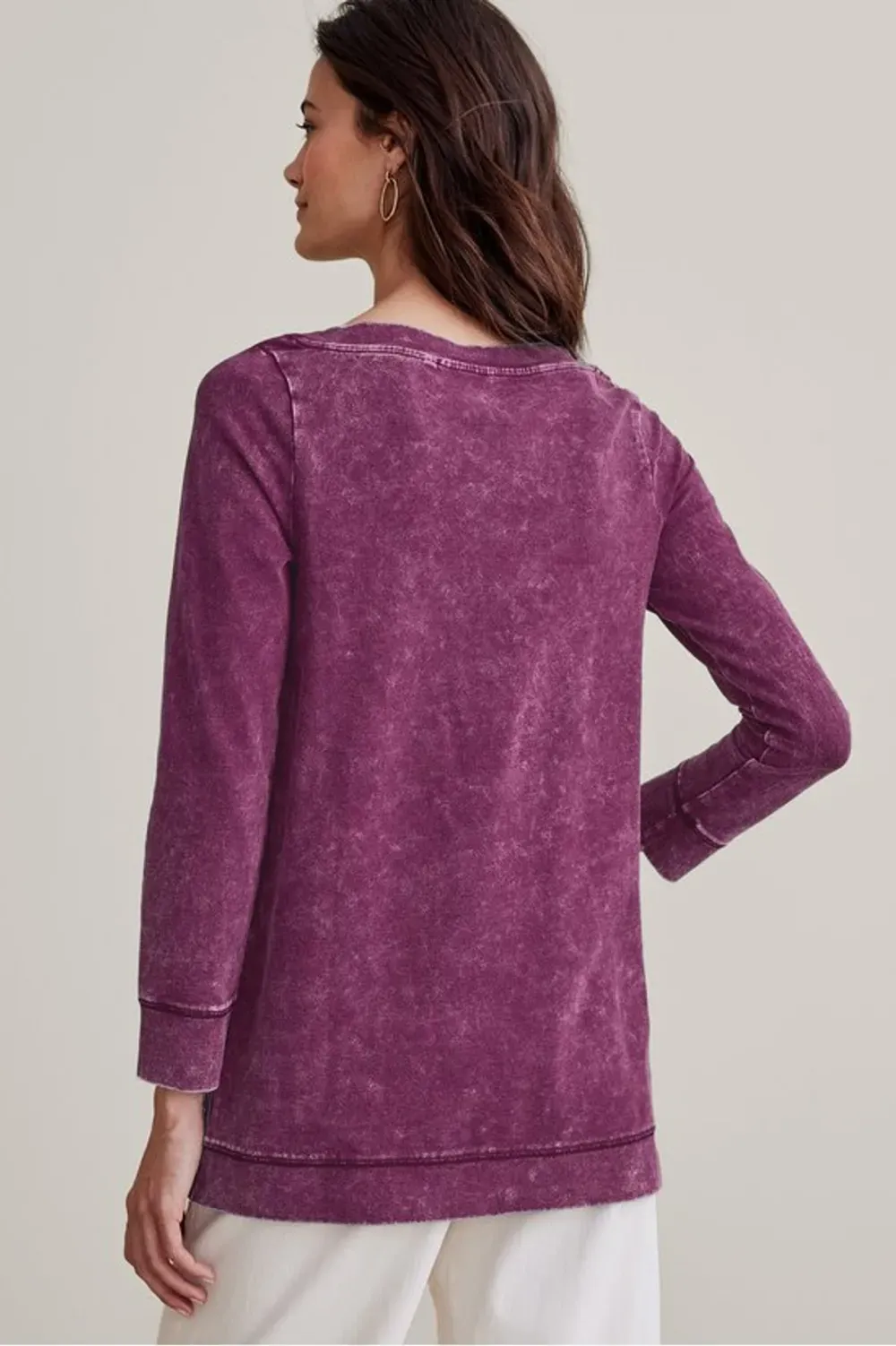 Colorful Washed Make It Snappy Tunic