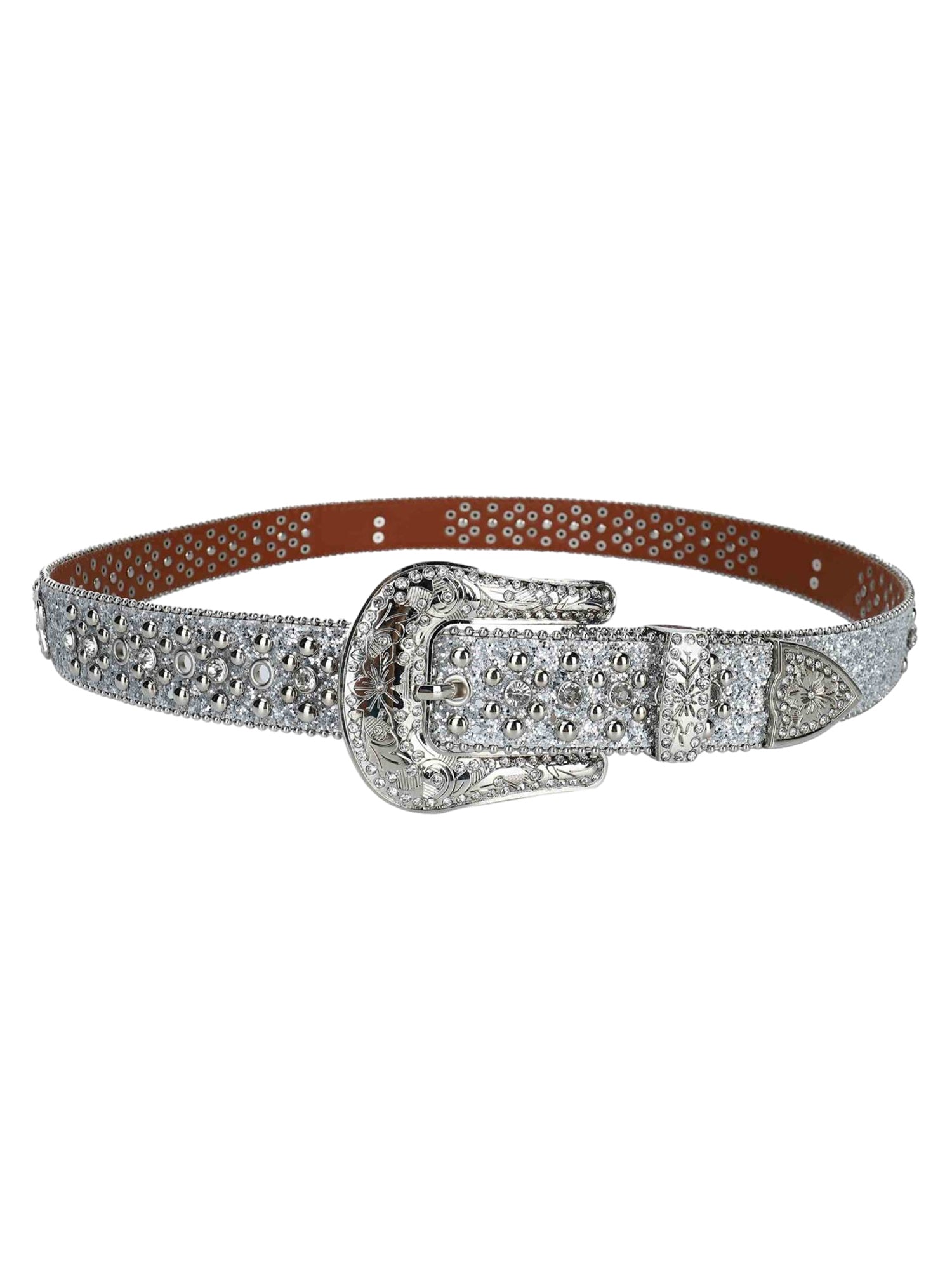Studded Rhinestone Belt-1797