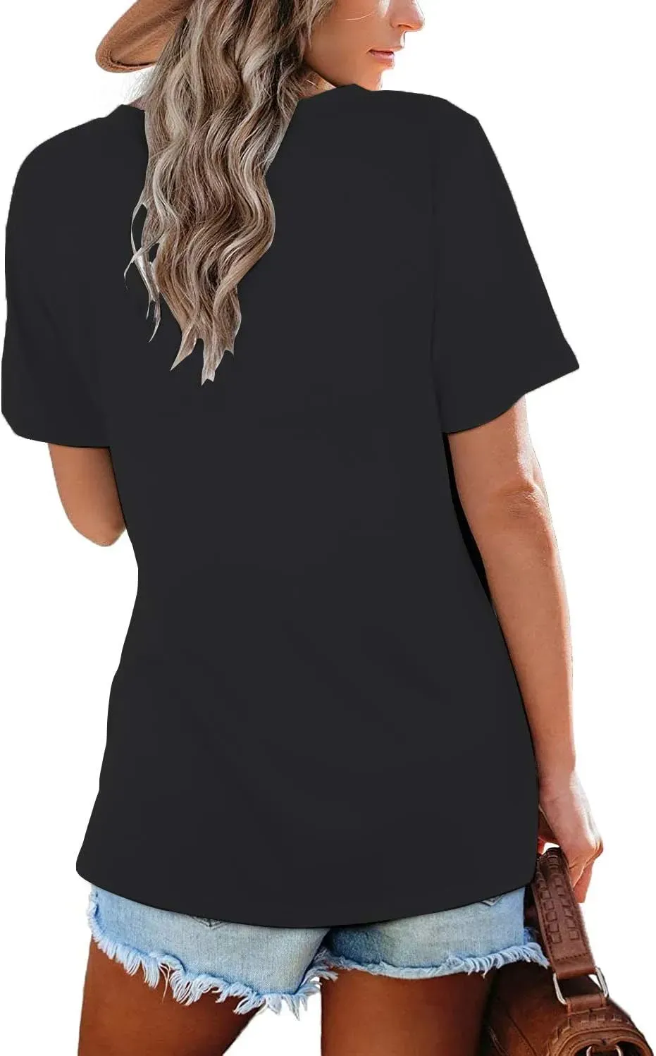 ✨Womens Tops Casual Basic T Shirt