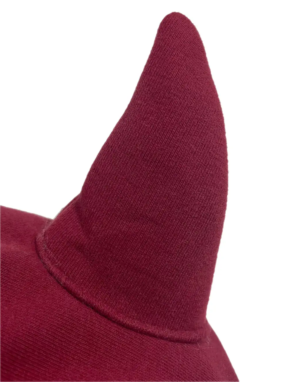 Letter Print Velvet Hooded Sweatshirt - 1879