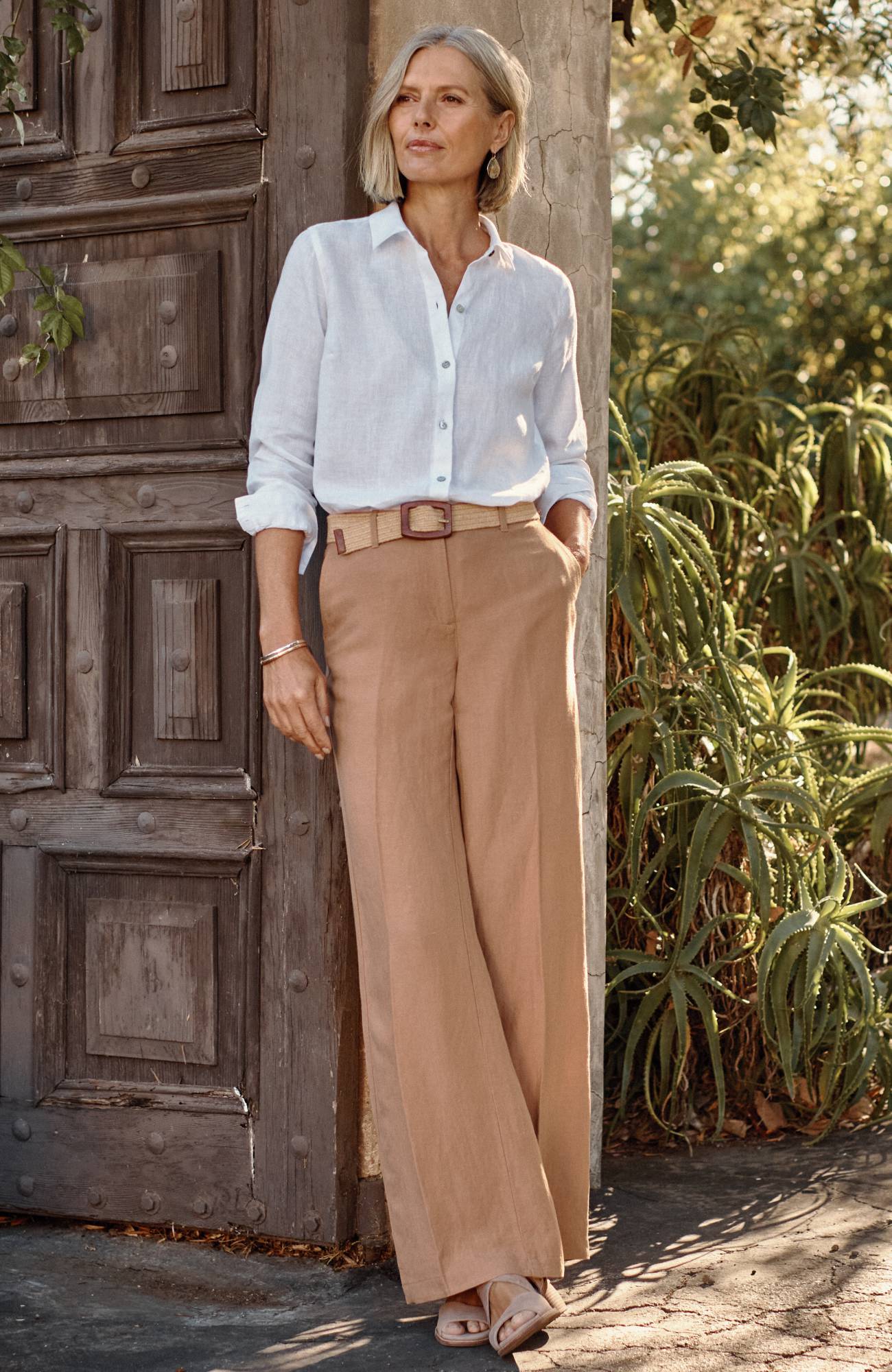 Wide-Leg Trousers
