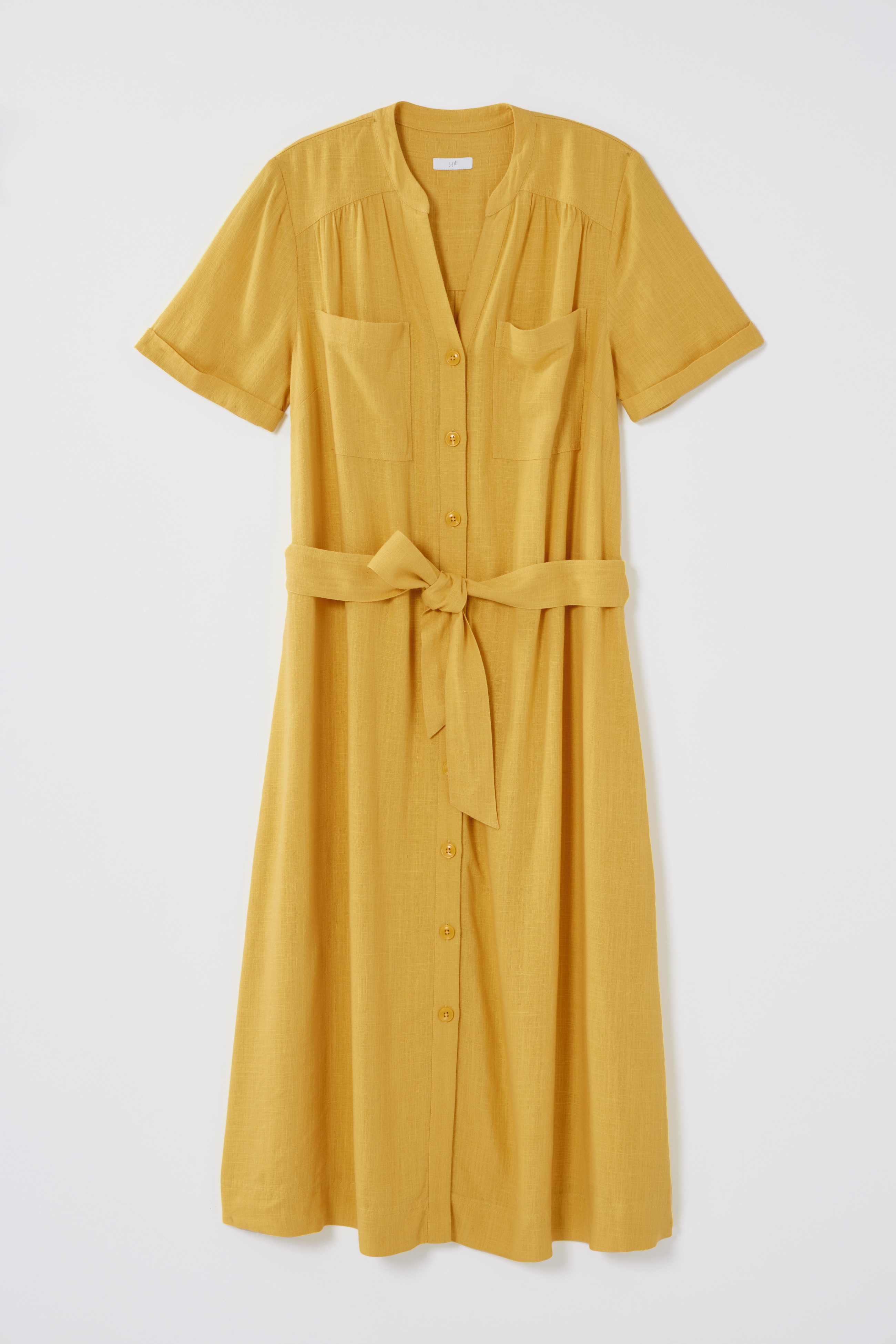 Patch-Pocket Shirtdress