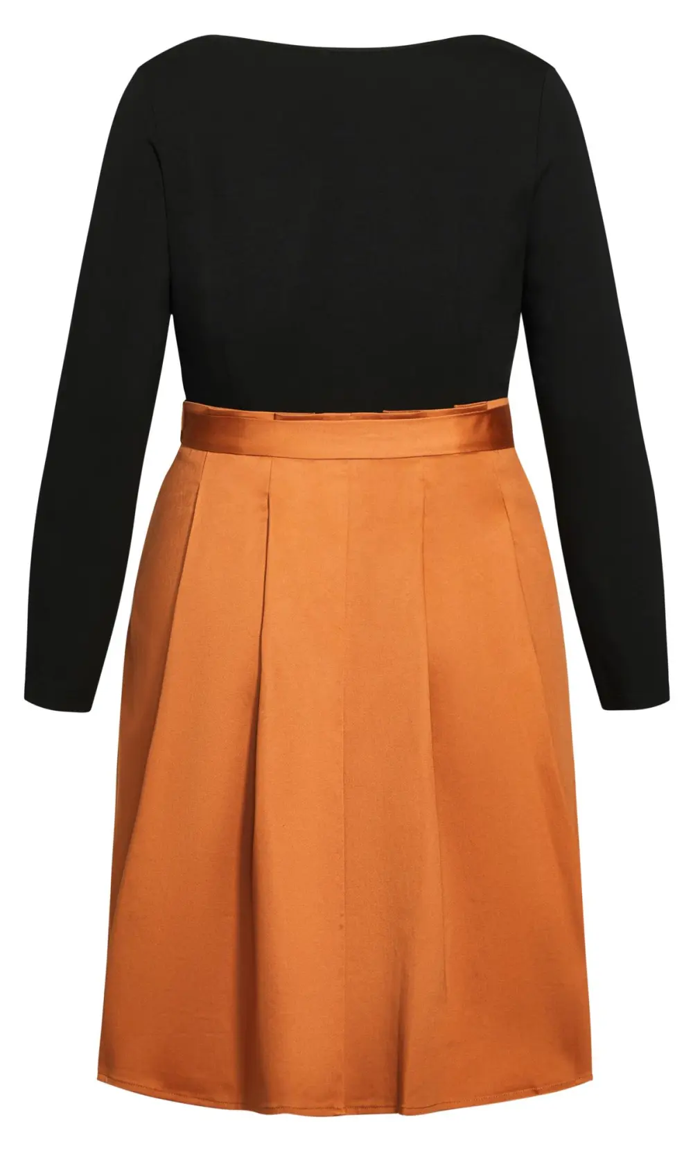 Evans Brown Uptown Girl Dress