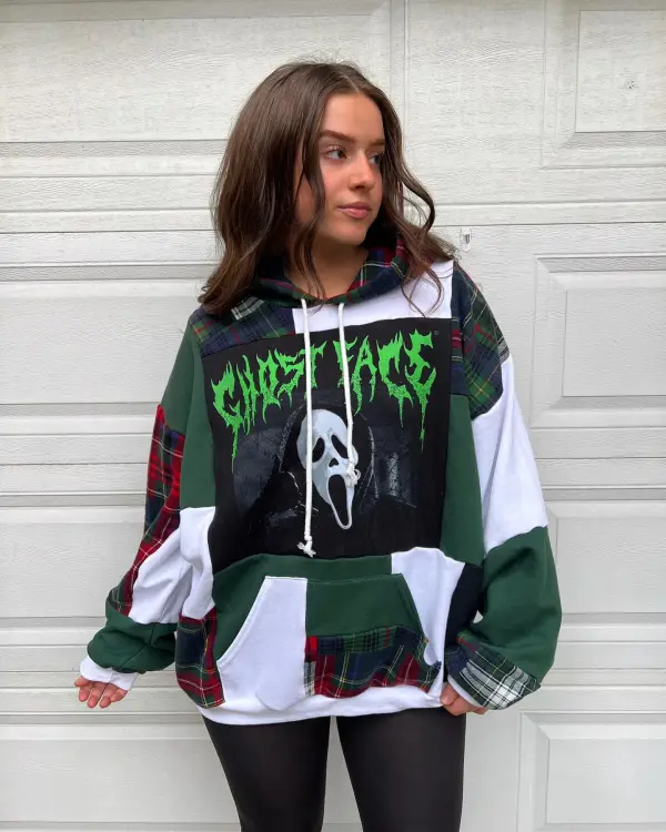 Green hoodie sweatshirts how perfect and cozy piece for your Halloween day