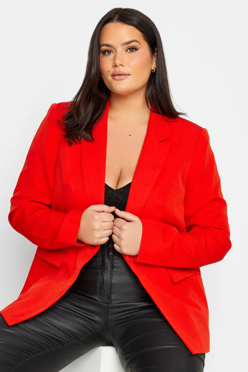 LTS Tall Bright Blue Tailored Blazer