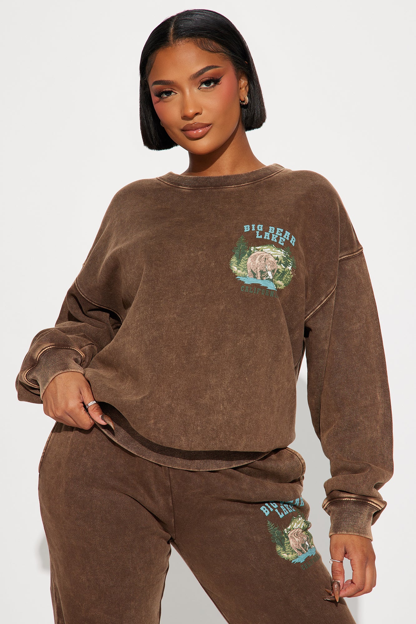 Big Bear Sweatsuit - Brown