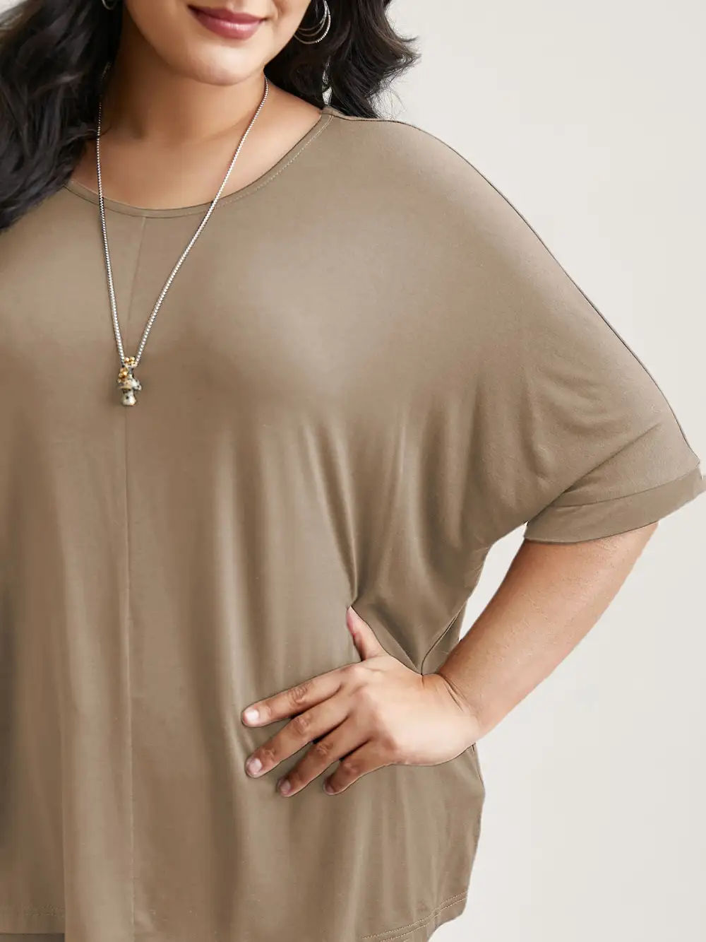 Supersoft Round Neck Plain T-Shirt
