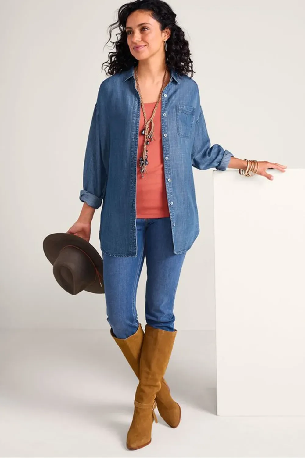 Je Veux Long Sleeve Big Shirt