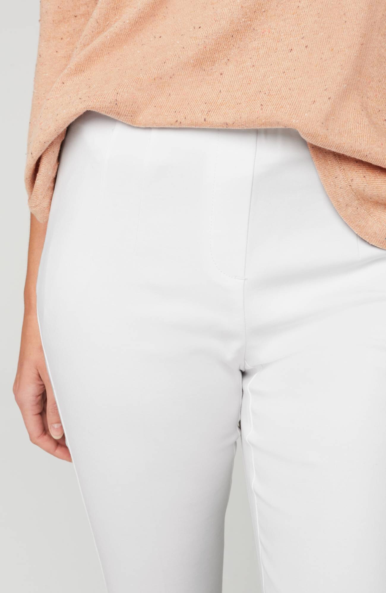 Versatile Cotton-Stretch Slim-Leg Pants