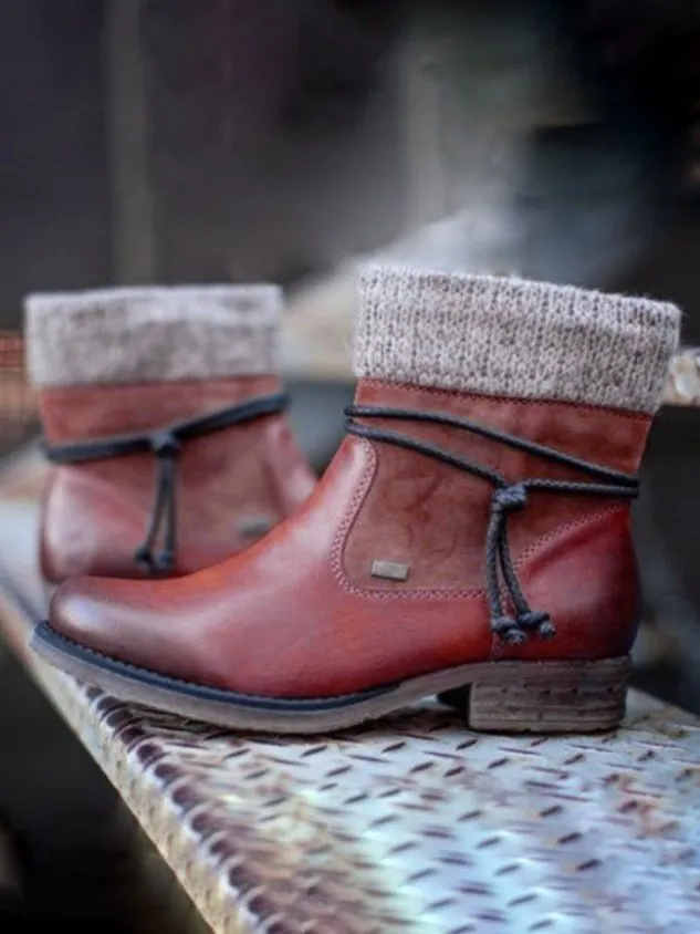 Daily Winter Flat Heel Boots
