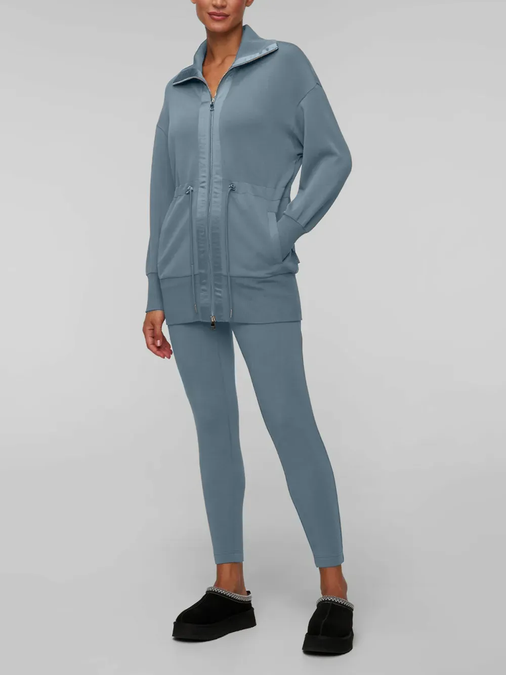 Turtleneck Casual Zipper Track Suit