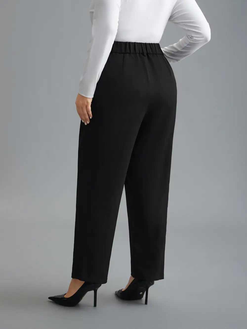 Double Buckle Straight Leg Pants