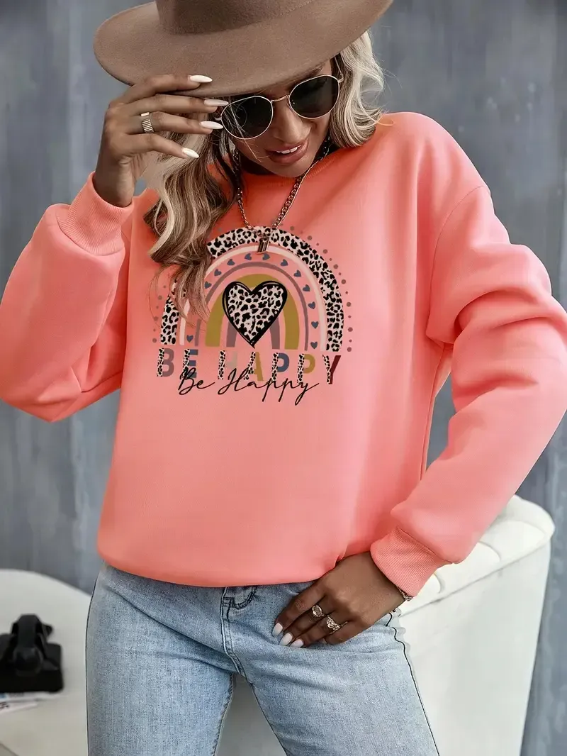 All-Season Fashion Print Hoodie