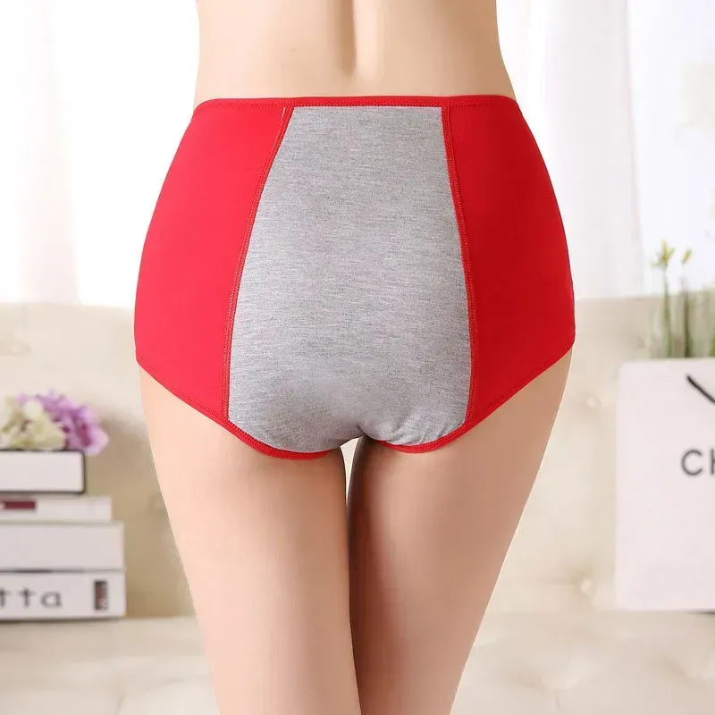 New Plus Size High Waist Leak Proof Panties Suitable For 110KG