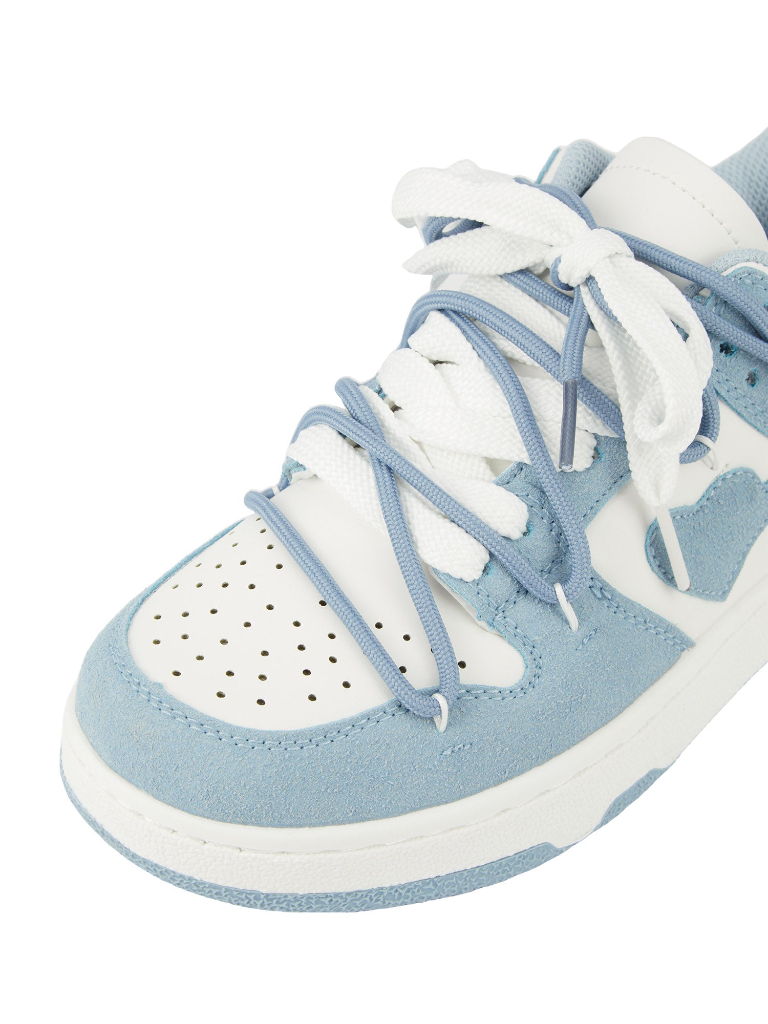 Haze Blue Love Breathable Board Shoes - 1854