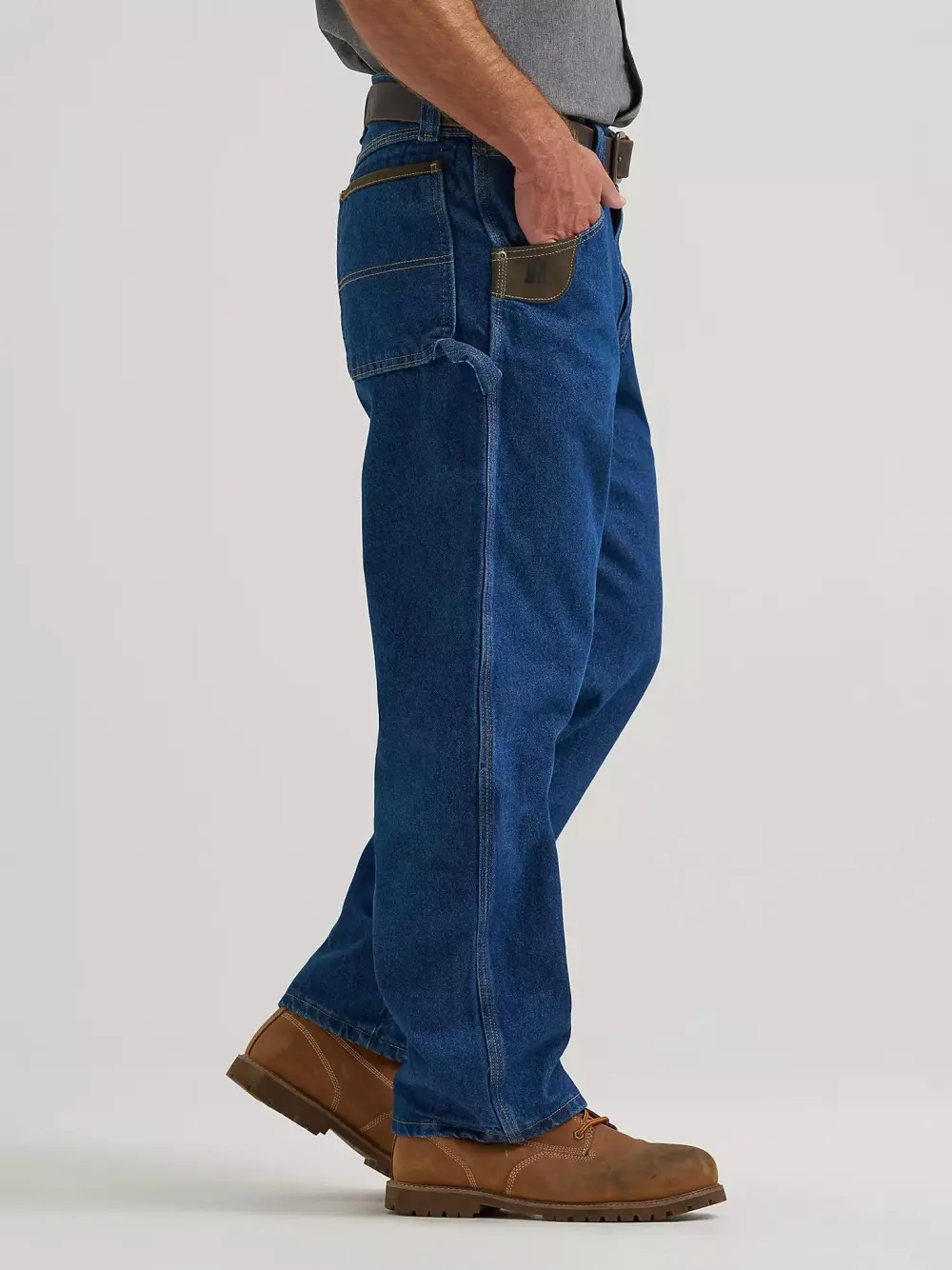 WRANGLER RIGGS WORKWEAR WORK HORSE JEAN - RELAXED FIT IN ANTIQUE INDIGO