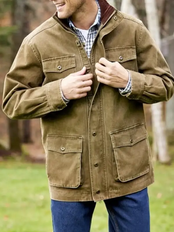 Men's Original Vermont Barn Coat Jacket Last Day 80% Off!
