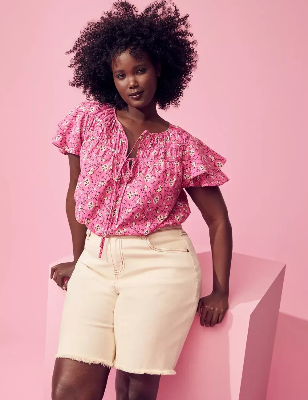 Boyfriend Bermuda Jean Short