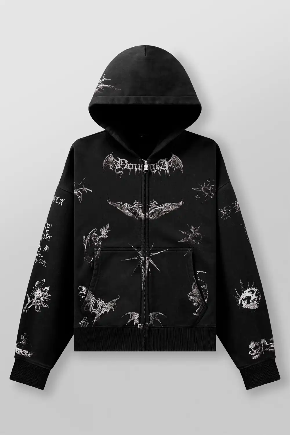 5061 - Inked Zip-up Hoodies