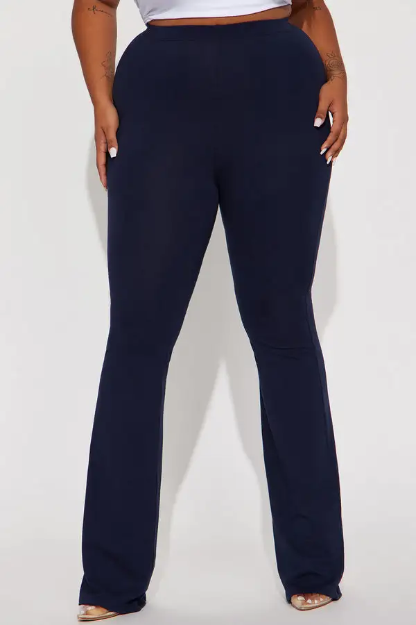 Tall Adriana Flare Pant - Navy