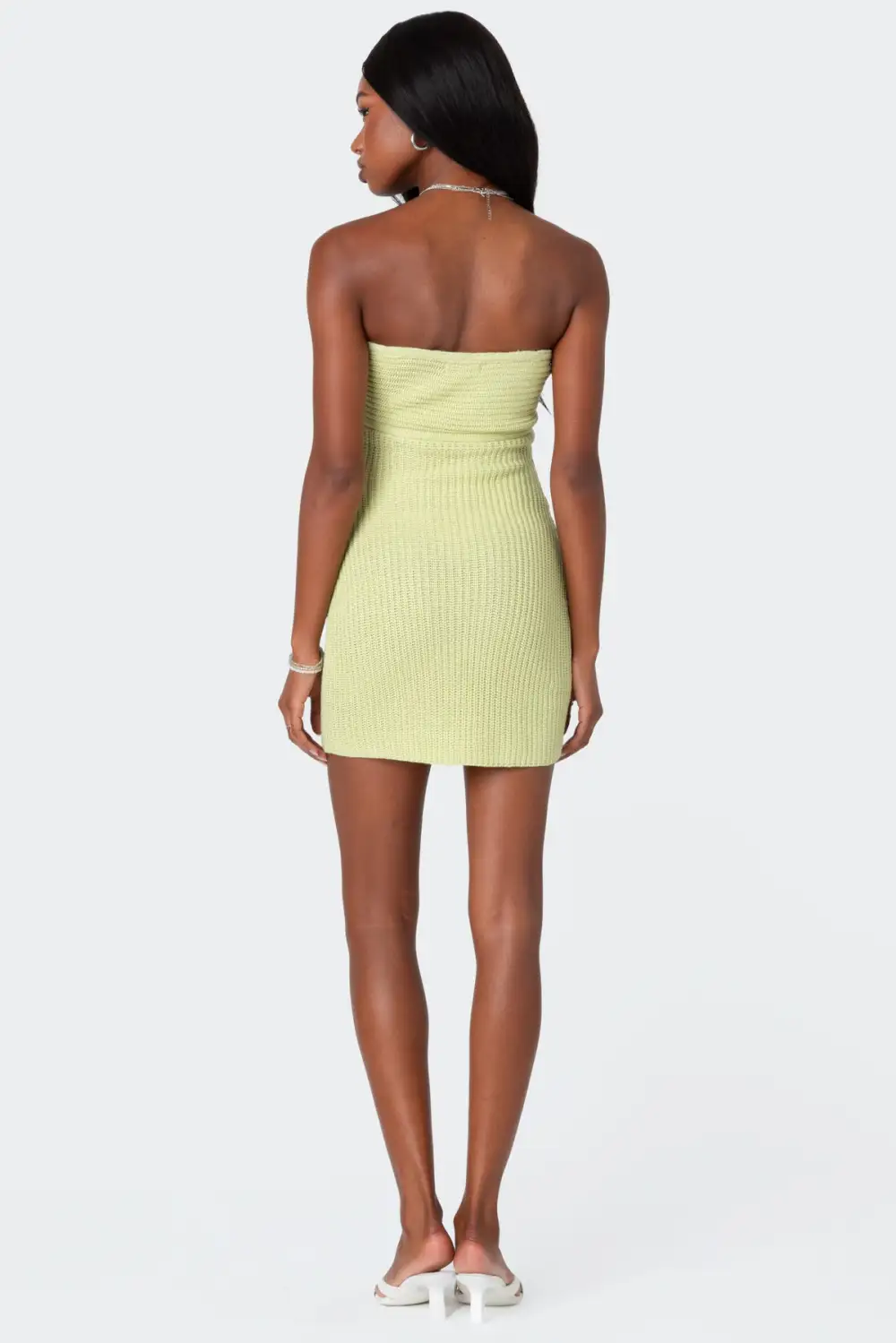 Sammie Twist Front Knit Mini Dress