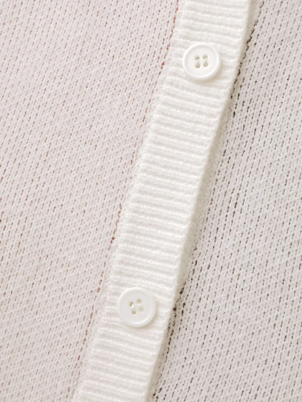 Floral Print Pockets Button-Front Knit Cardigan