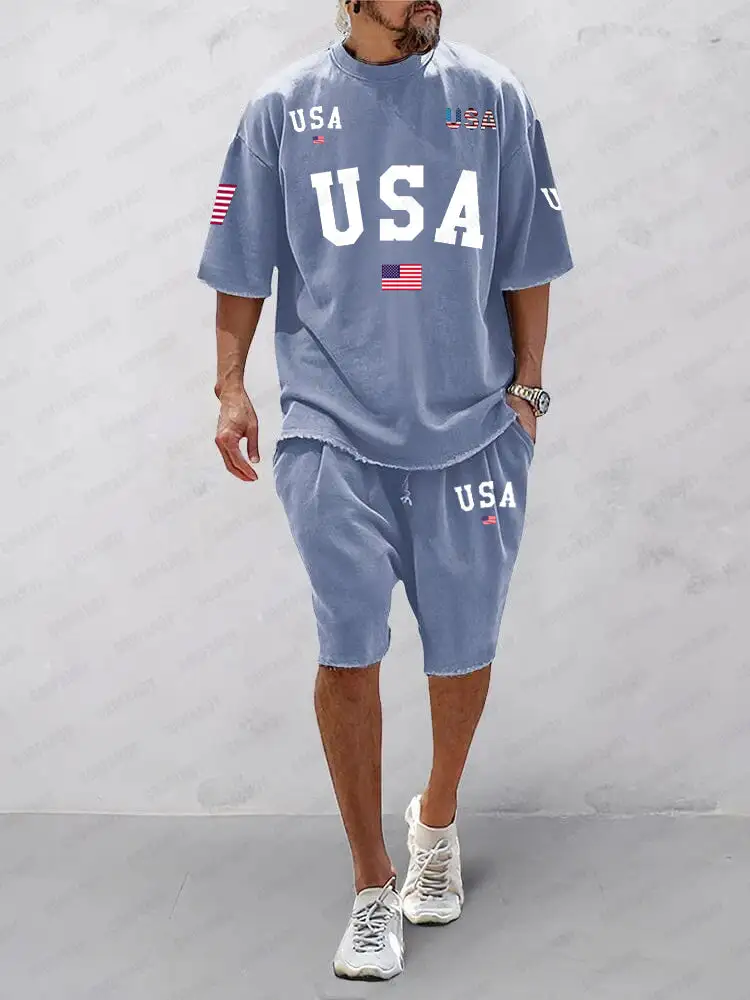 Athleisure Camo Print 2-Piece Set