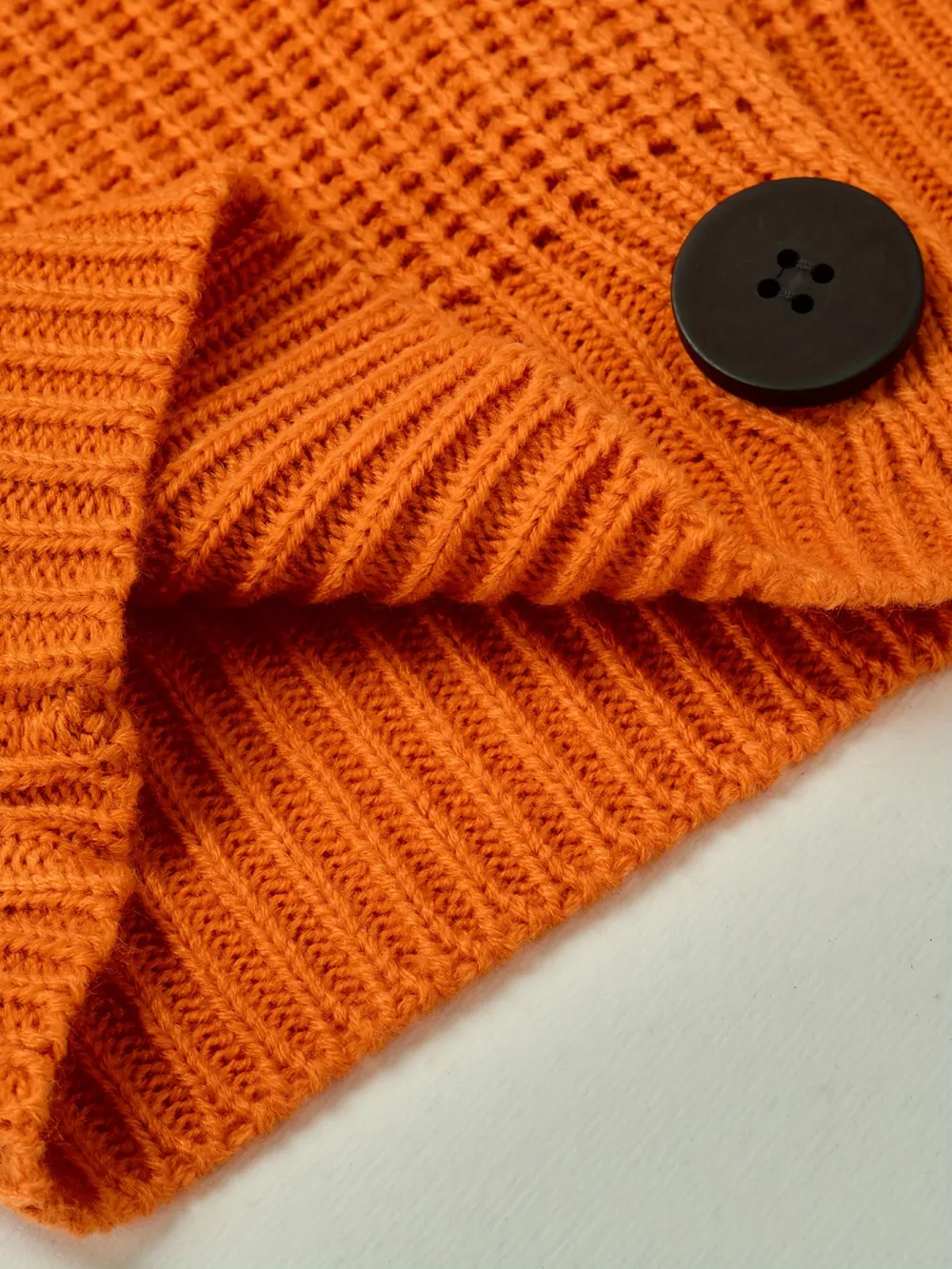 Cozy Ribbed Knit Single Breasted Cardigan - Soft, Versatile, and Warm Long Sleeve Cardigan for Fall and Winter