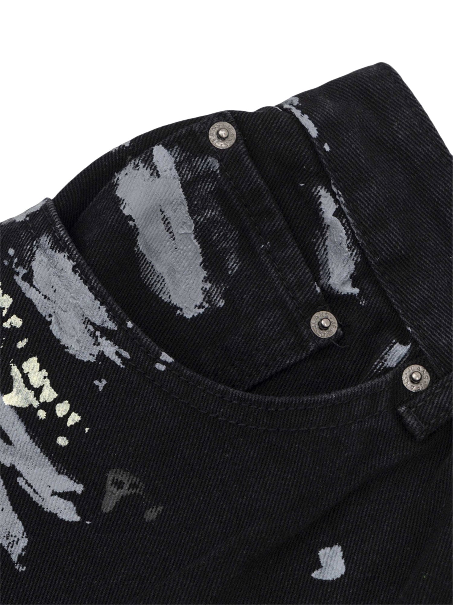 American Graffiti Letter Print Jeans - 1914