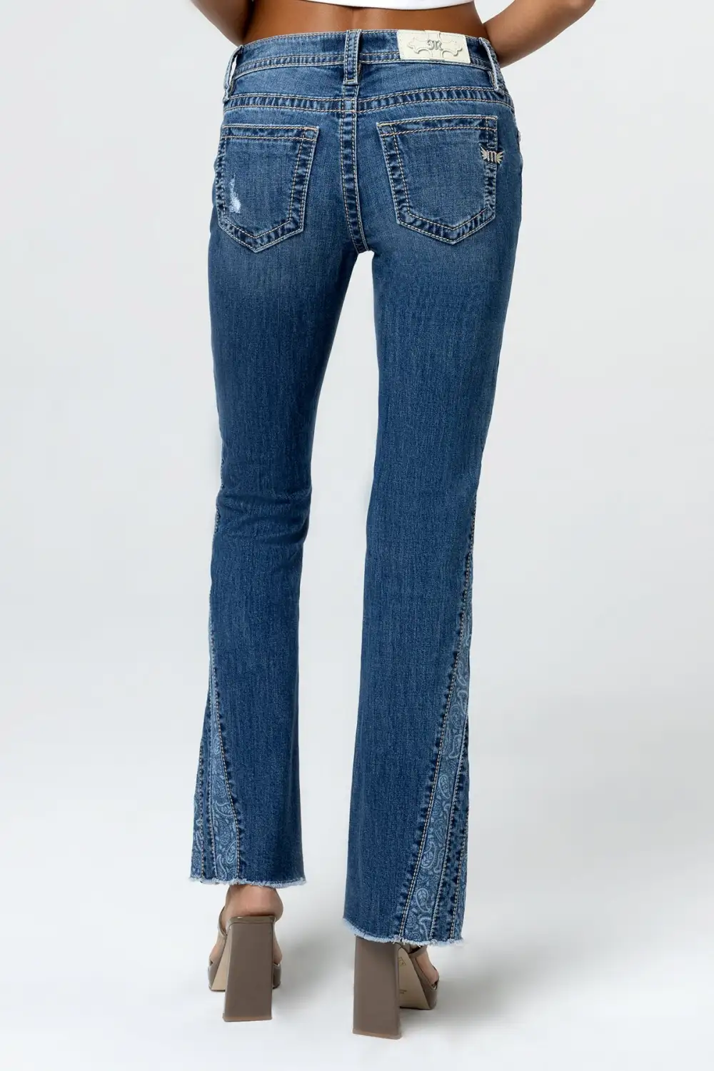 Monica Slit Bootcut Jeans