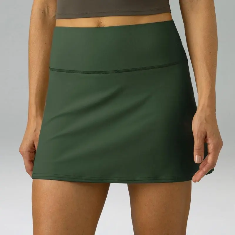 Women's Athletic Skort – High Waist Tennis & Golf Skirt with Inner Shorts and Pockets