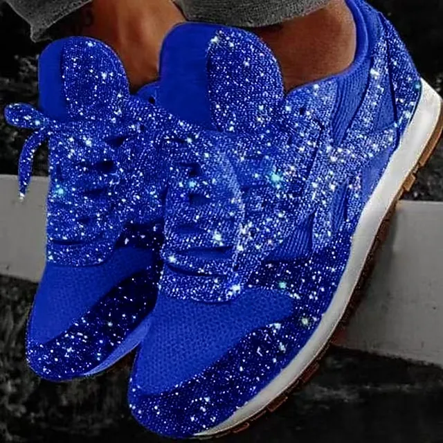 (Clearance Sale⚡) Women's Trainers Athletic Bling Bling Sneakers
