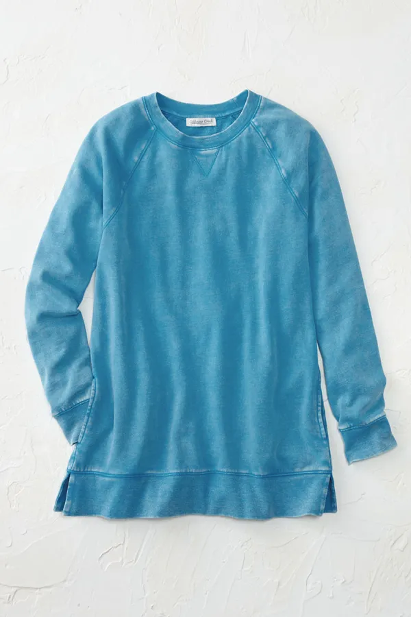 Colorwash Tunic Sweatshirt