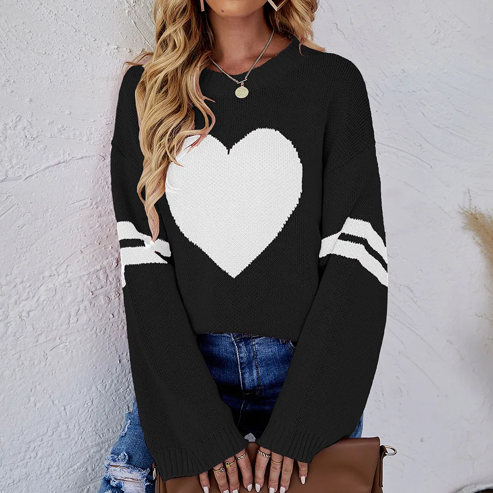 Women's Valentine's Day Love Casual Sweater