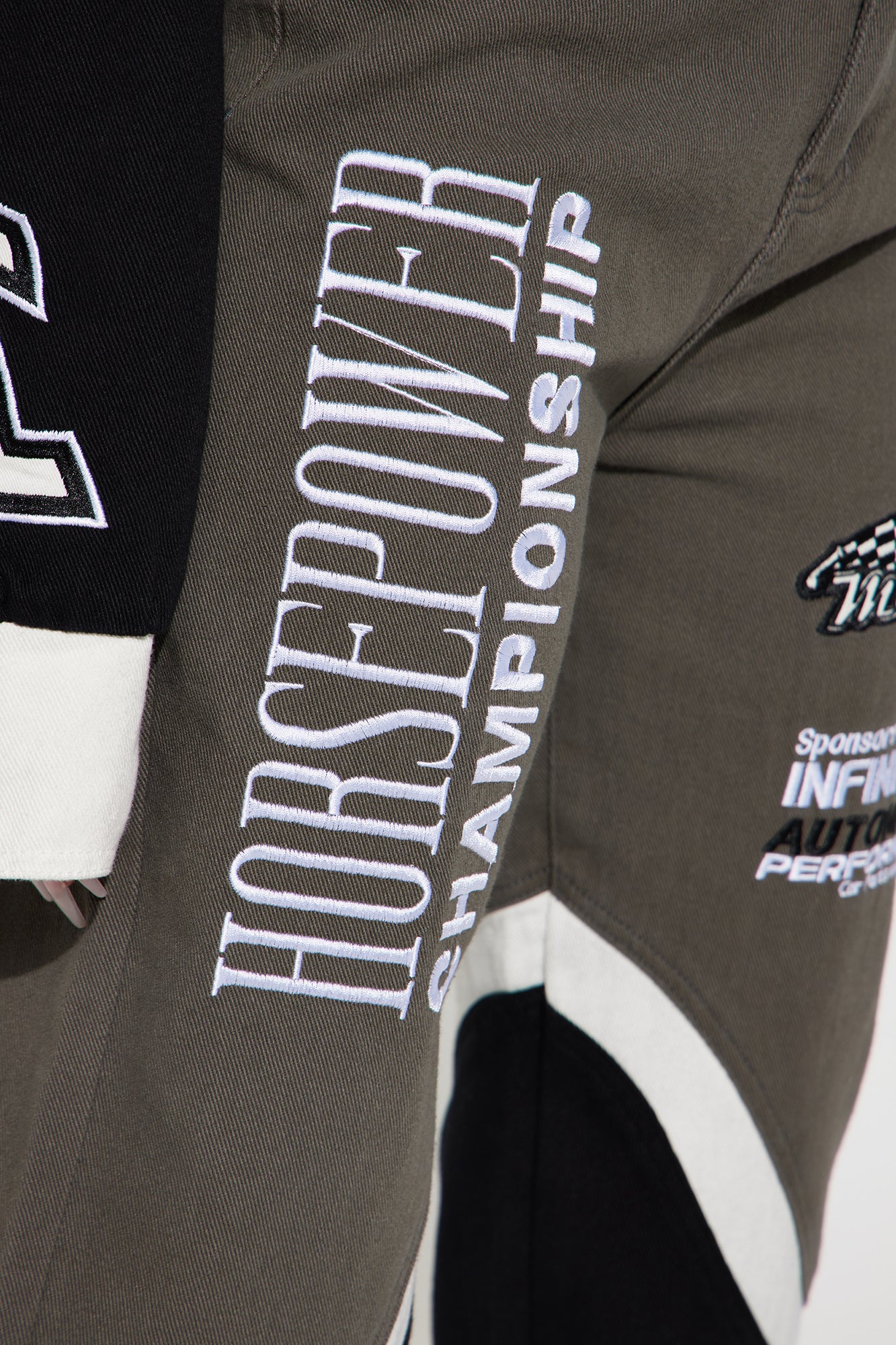 Full Speed Ahead Pant Set - Grey