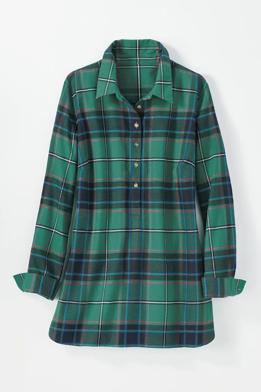 Merrymaking Celebration Plaid Tunic