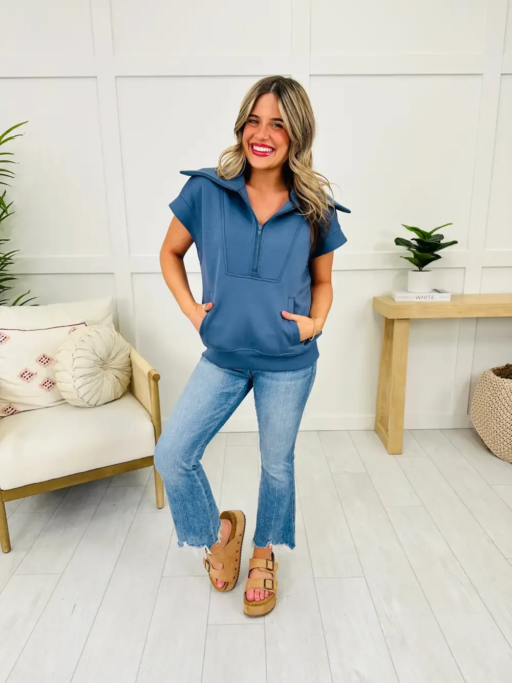 Super Scuba Short Sleeve Pullover- Multiple Colors!